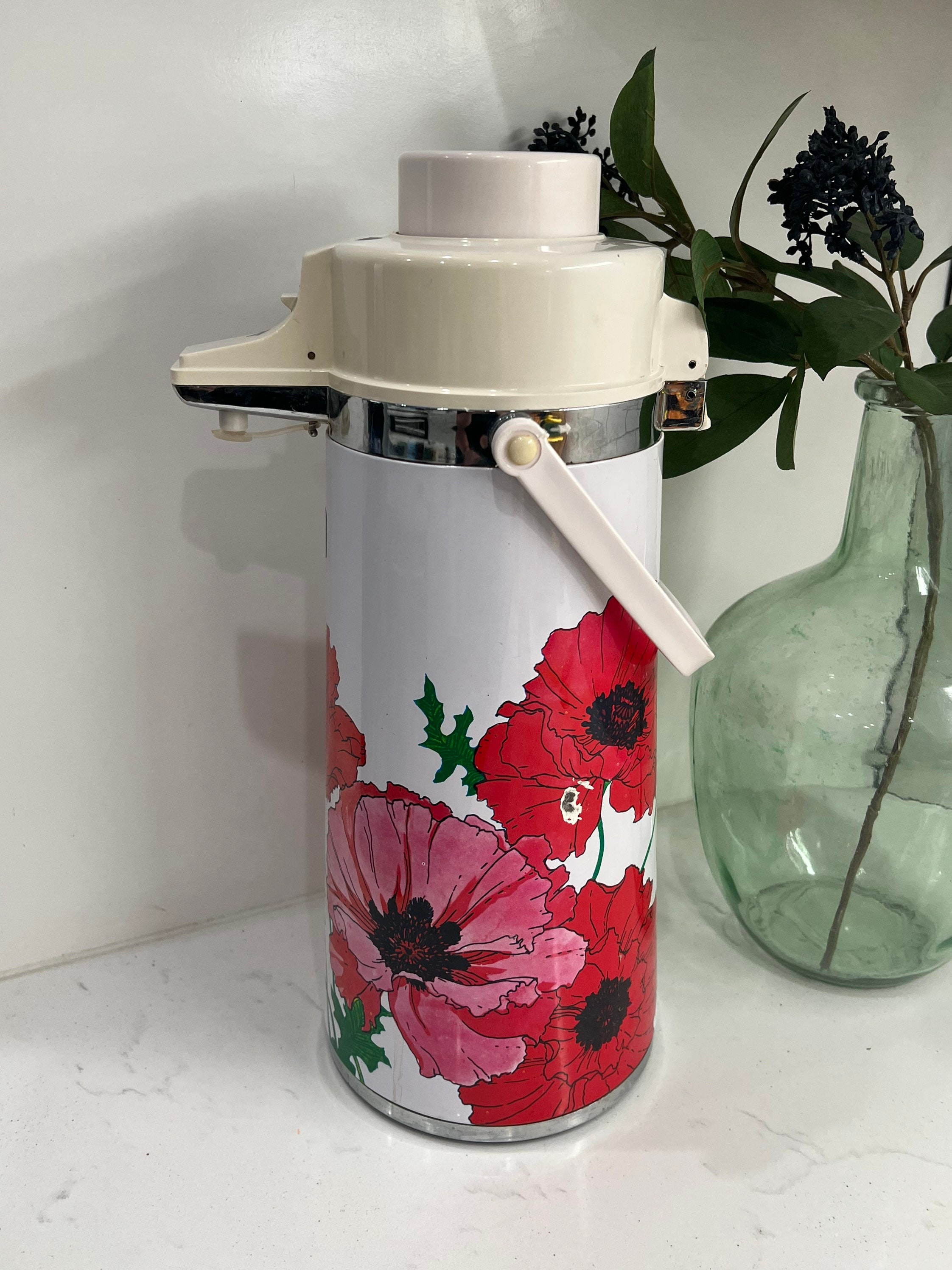 Vintage Air Pot Coffee Urn Thermos Beverage Dispenser Hot Water