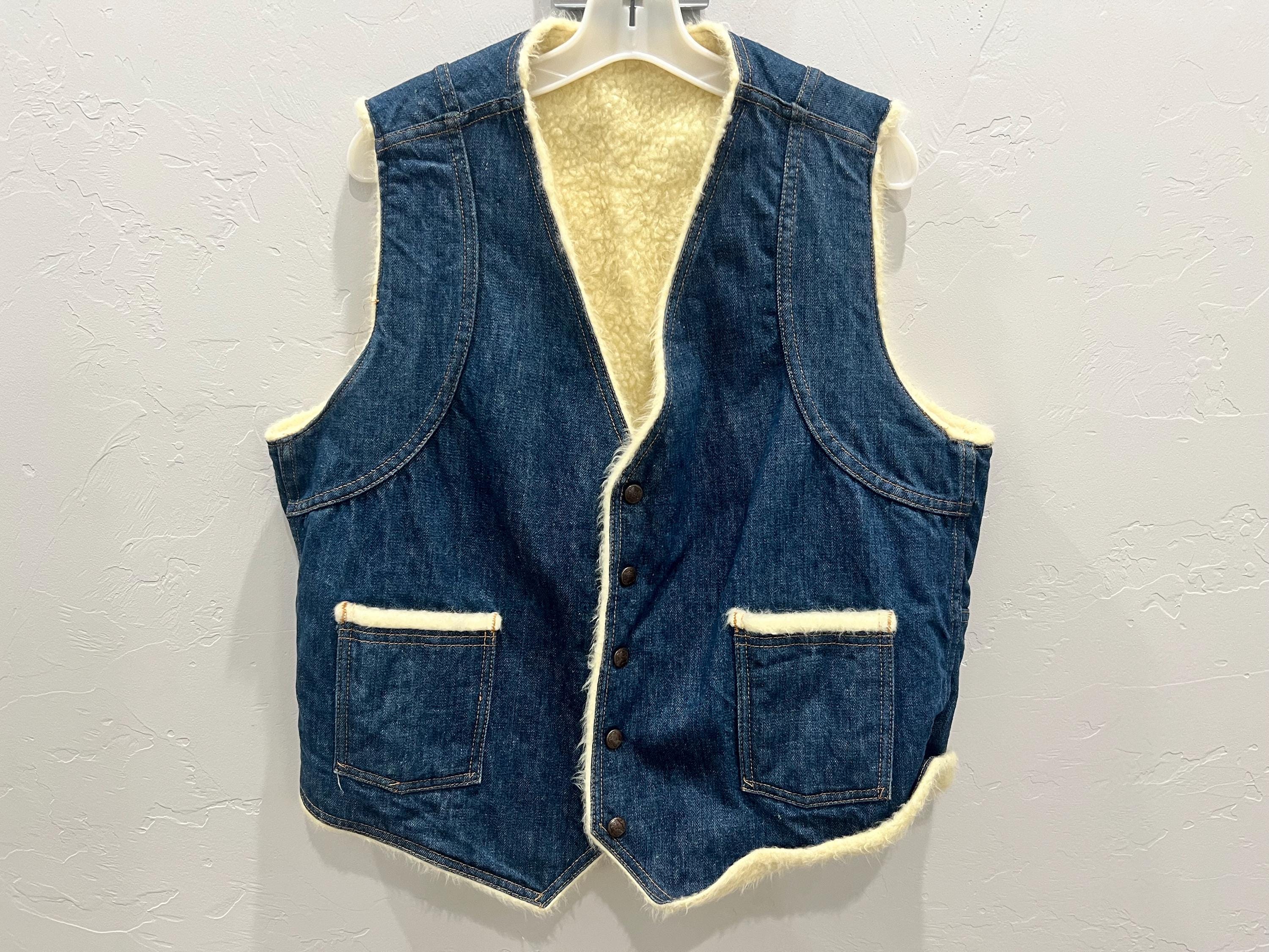 ジャケット・アウター 80S BIG SMITH QUILTING VEST 48c9b668a0f962a8cfd3763e48379b
