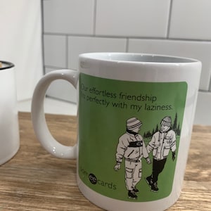 Tazza da caffè Sommee Cards Amicizia Commedia