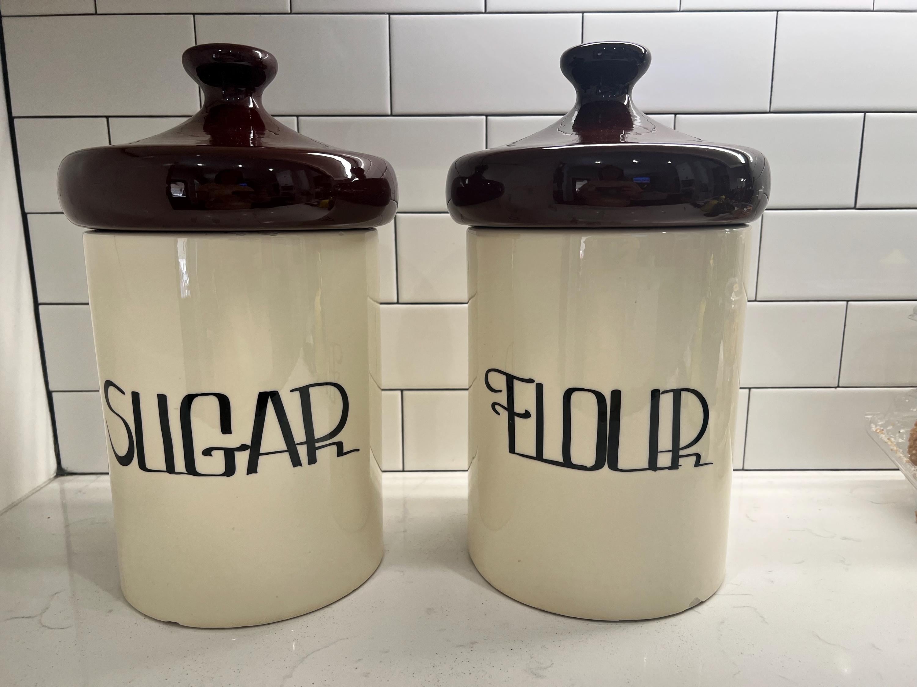 Rare Vintage Canister Set - Etsy