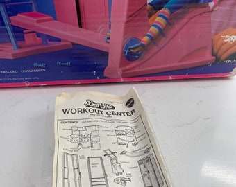 Vintage Barbie WORKOUT CENTER Gym with box