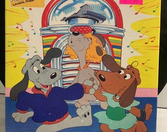 CHOICE Pound Puppies Lovable Huggable 200 Piece Jigsaw Puzzle By Golden Vintage | 63 Piece Large Jigsaw Vet Pound Puppy Puzzle