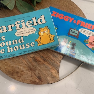 CHOICE Vintage 1983 Garfield Comic Book | 1982 Ziggy and Friends Comic Books