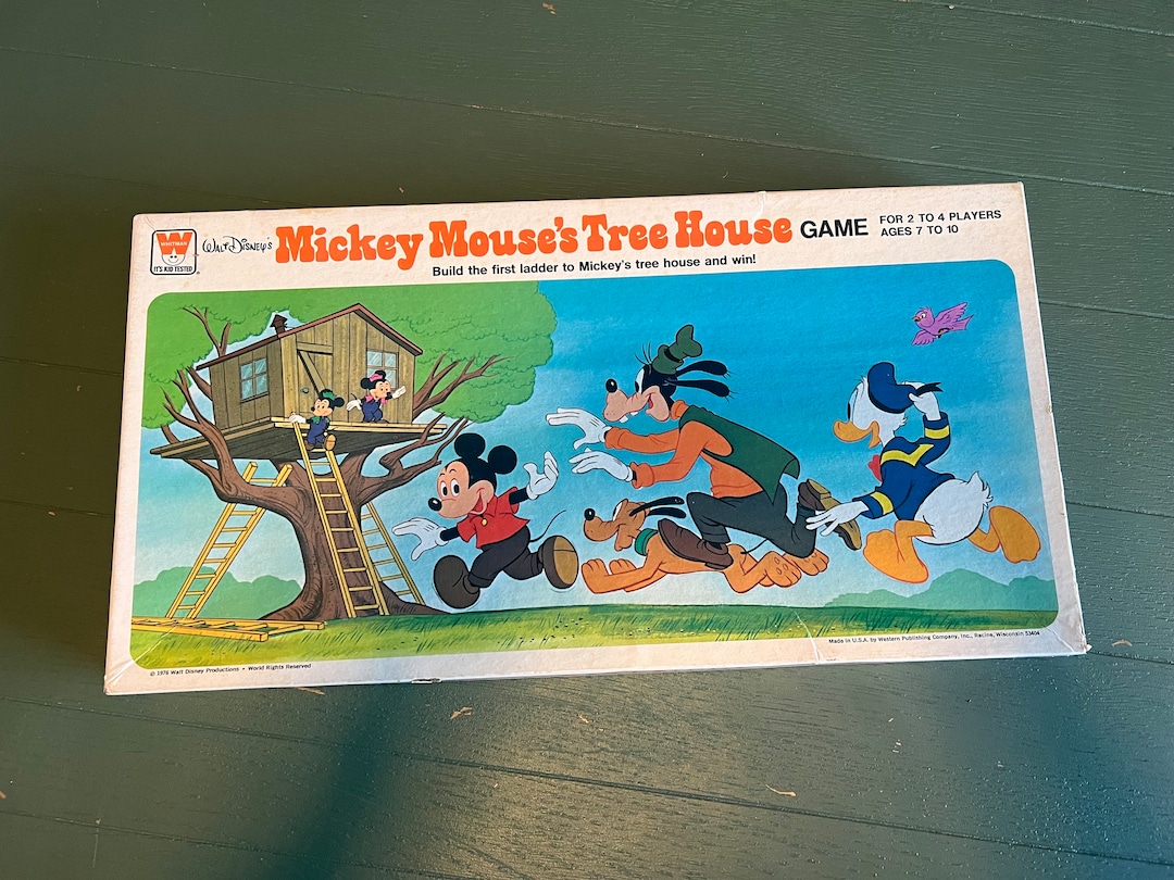 Treehouse Mouse Control Vintage Mickey Mouse Treehouse Game - Etsy