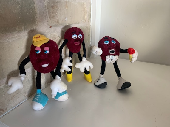 Vintage California Raisin Figures 