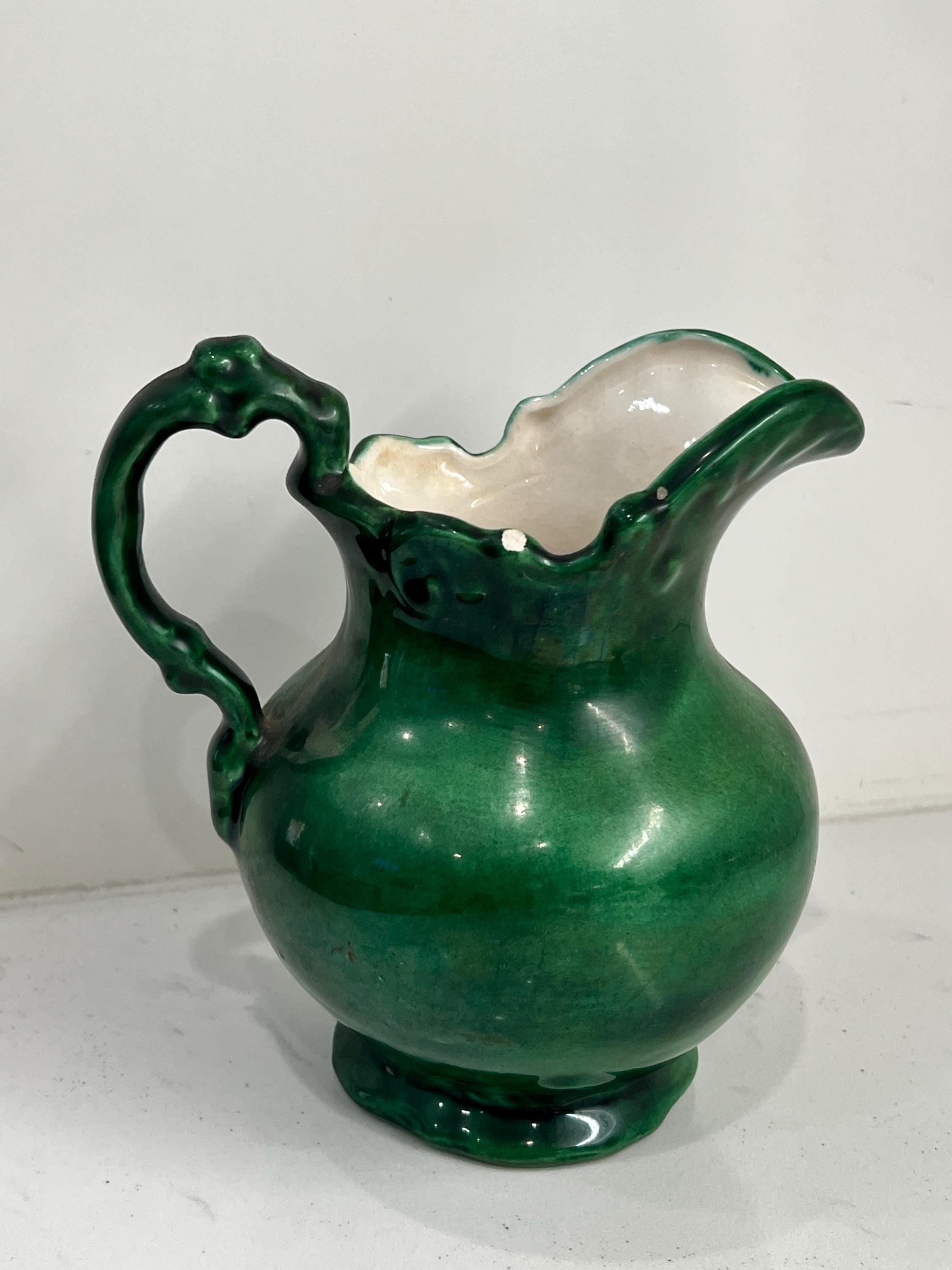 Sitemapcdatahttpautocellcare1comvintage Green Pottery Pitcher