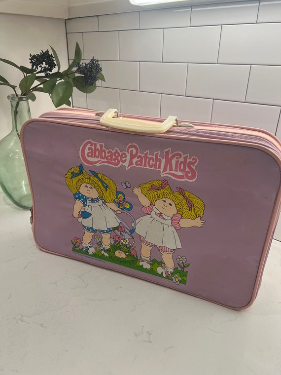 Vintage Purple Cabbage Patch Kids Suitcase | 1983… - image 2