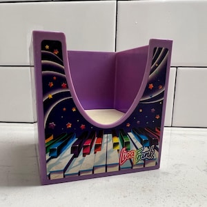 Lisa Frank Stationary Cube Roses Sheet Music Purple Style No P531 Vintage
