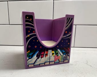 Lisa Frank Stationary Cube Roses Sheet Music Purple Style No P531 Vintage