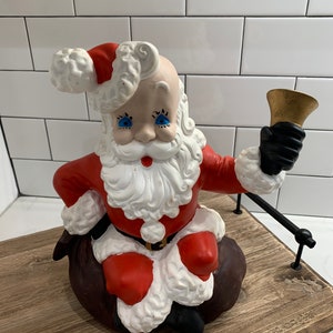 Atlantic Mold Vintage Ceramic 11” Santa Claus