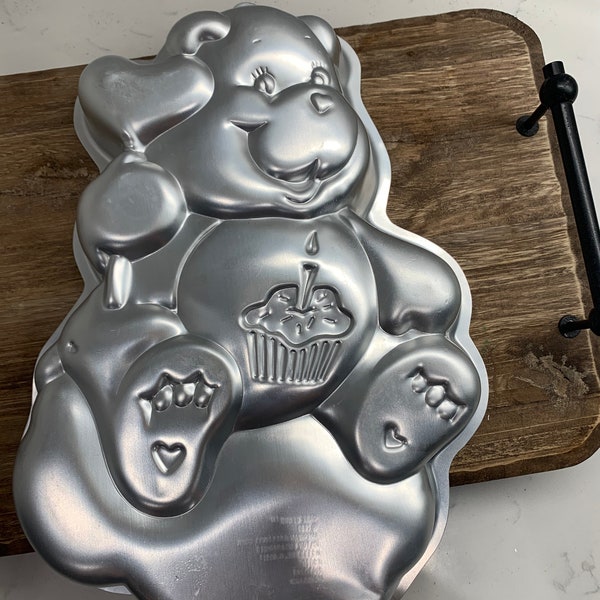 CHOICE Vintage Wilton Baking Cake Pans | Care Bear, 3-D Car, Warner Bros Yosemite Sam, Valentine’s Day Cherub, DC Comics Superman, Ziggy