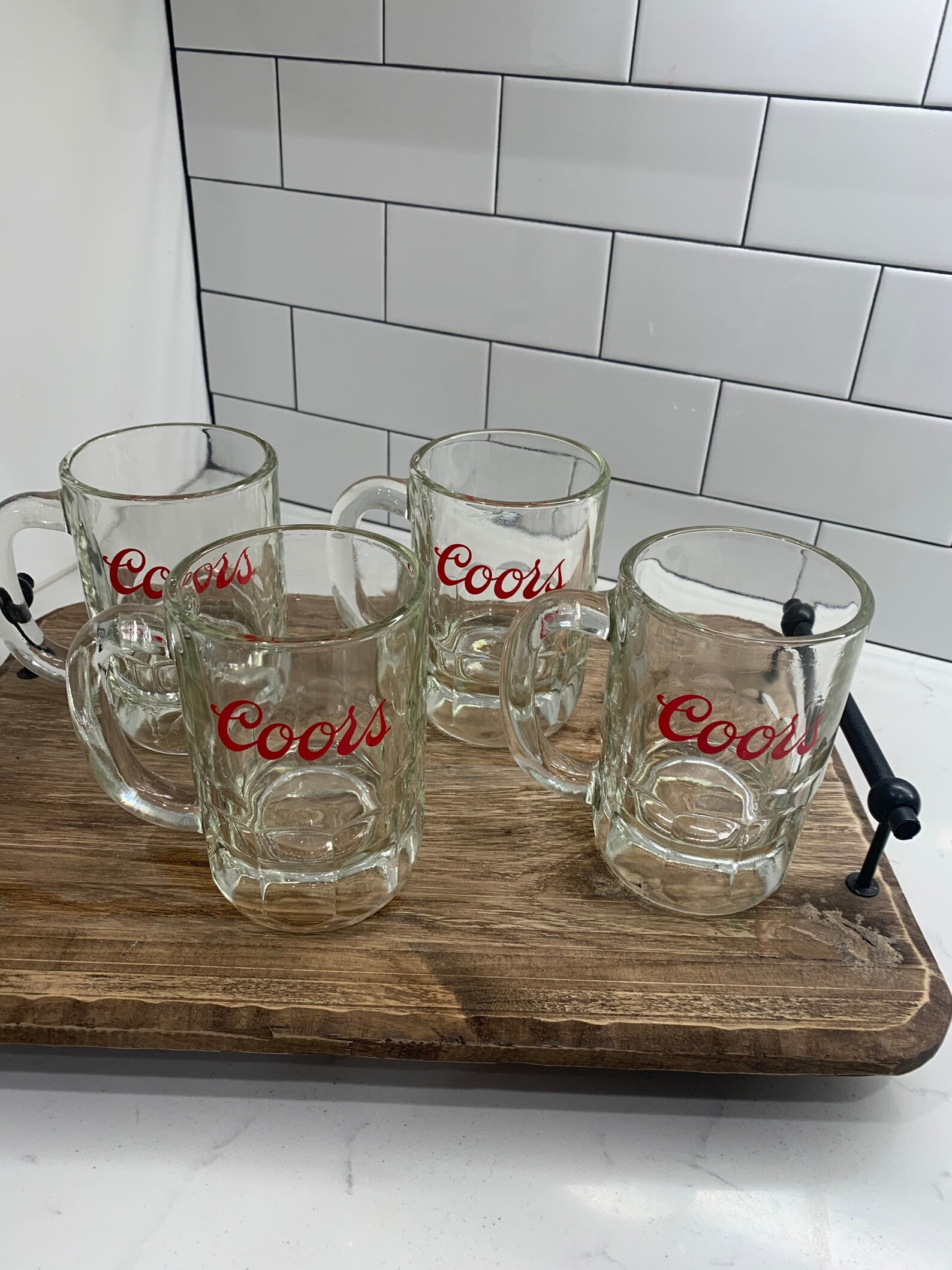 Vintage Coors Bar Mugs Coors Barrel Shaped 19611981 10oz Etsy