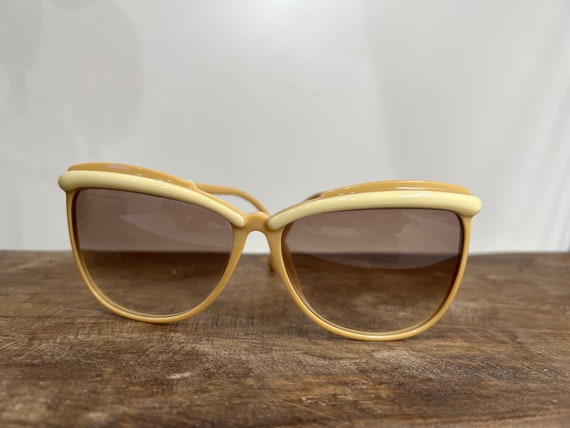 Lunettes Vintage Viennaline 1231 - Monture Acétate/Métal Brun Argenté - Ovale
