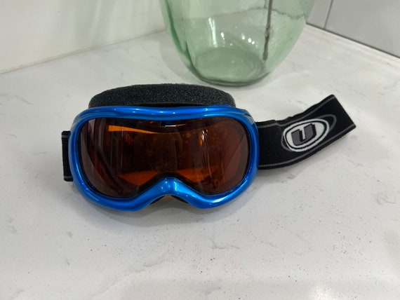 Vintage Kids Blue Ski Sunglasses | 80s Theme Part… - image 1