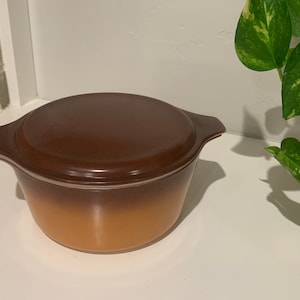 Pyrex Old Orchard Vintage Casserole Baking Dish | Pyrex 474-B 1.5qt with Lid