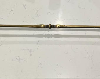 Amerock Carriage House Antique Brass Towel Rack Holder Wall Mount MCM