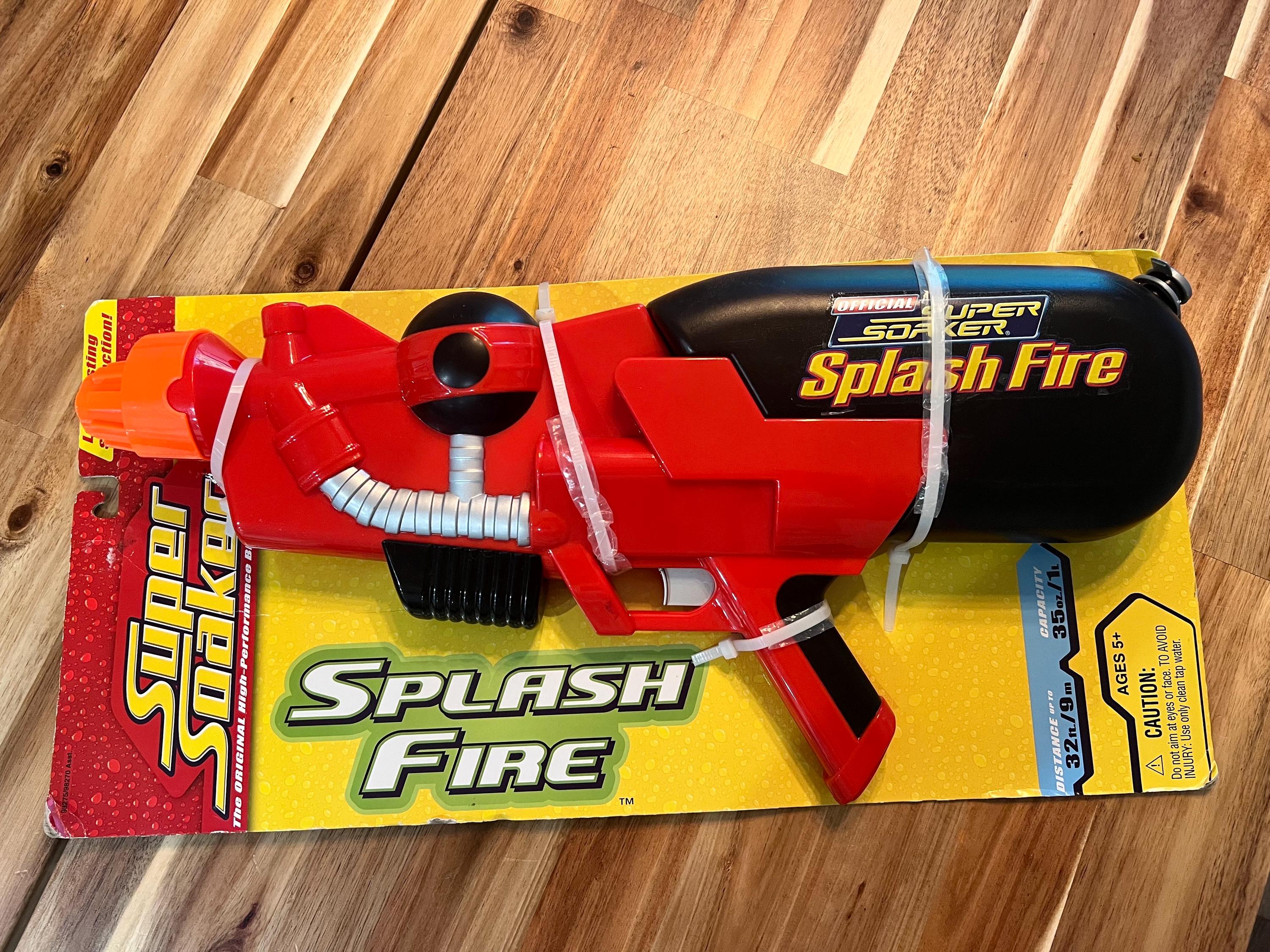 Super soaker splash fire sale