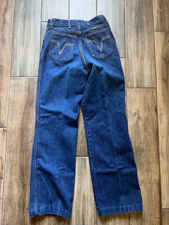 Vintage Western Wrangler Denim Ladies Jeans Junio… - image 3