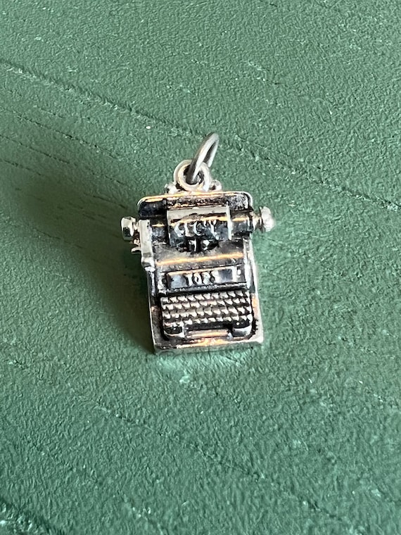 vintage typewriter charm Gem