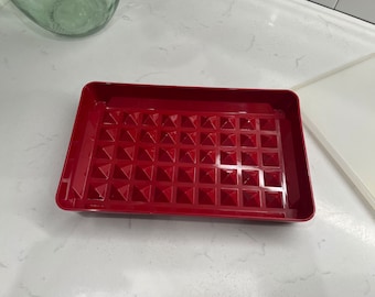 Tupperware Marinator Tenderizer | Vintage Red Tupperware