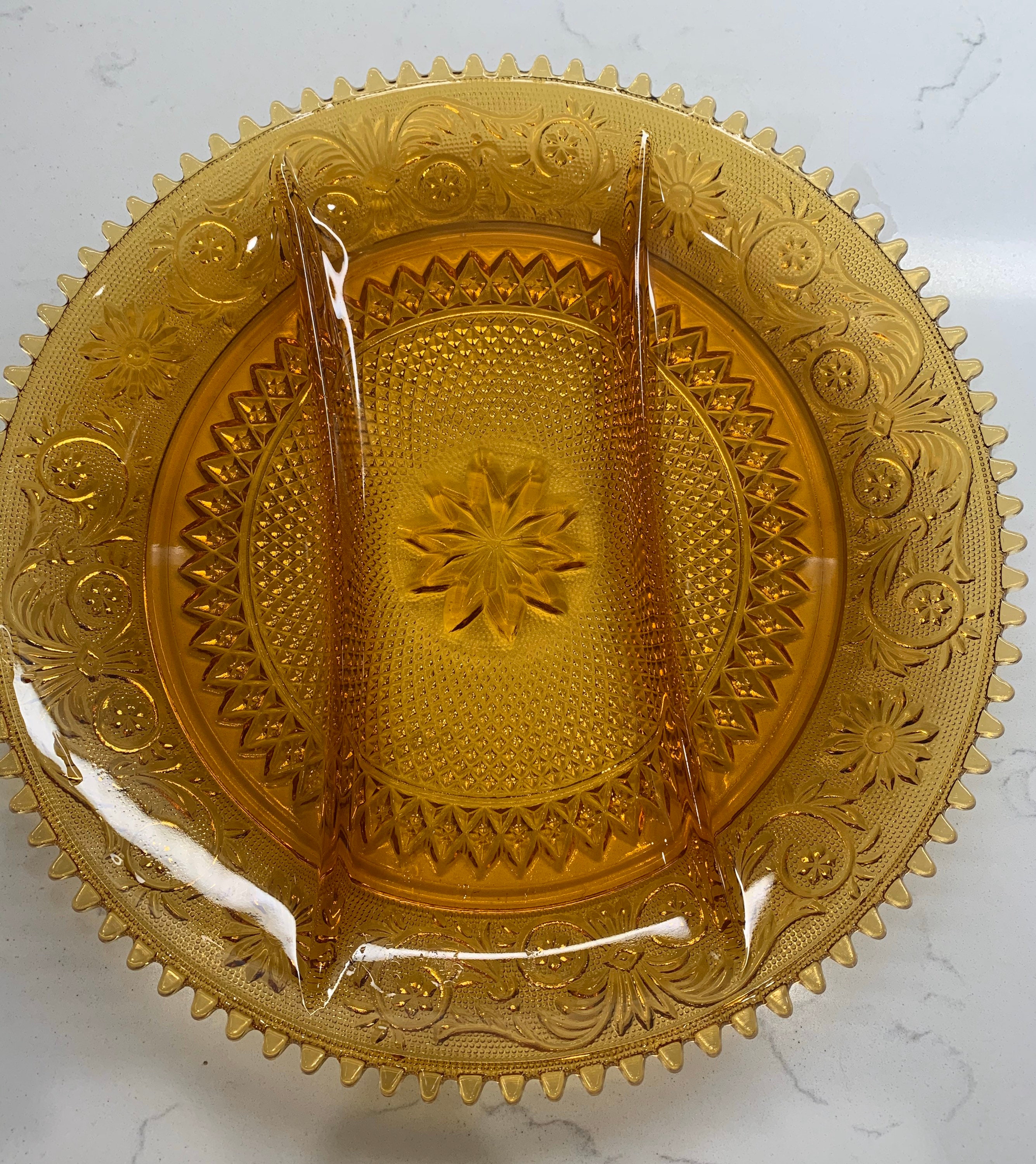 Tiara chantilly glass plates - Etsy 日本