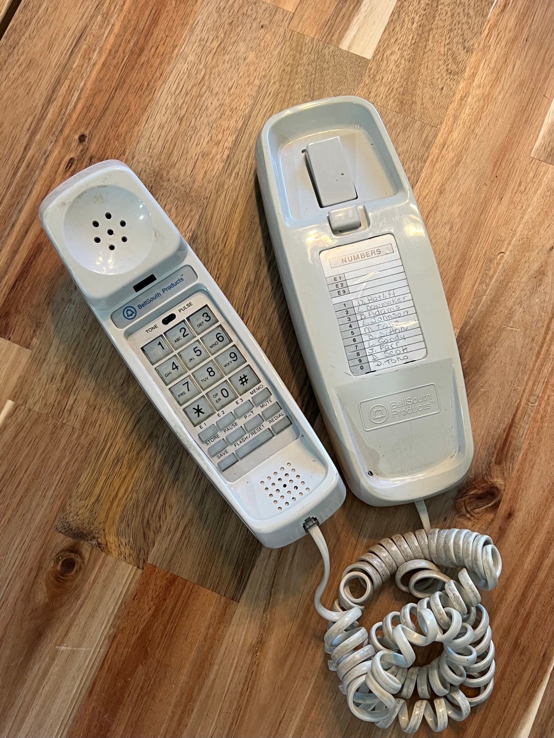 Bellsouth Electric Vintage Phone Home Phone Retro 90s Push Button Home