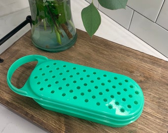 CHOICE Green Jadeite Tupperware Variety | Tupperware Cheese Grater | Tupperware Lettuce Crisp Salad Bowl | Tupperware Celery Keeper