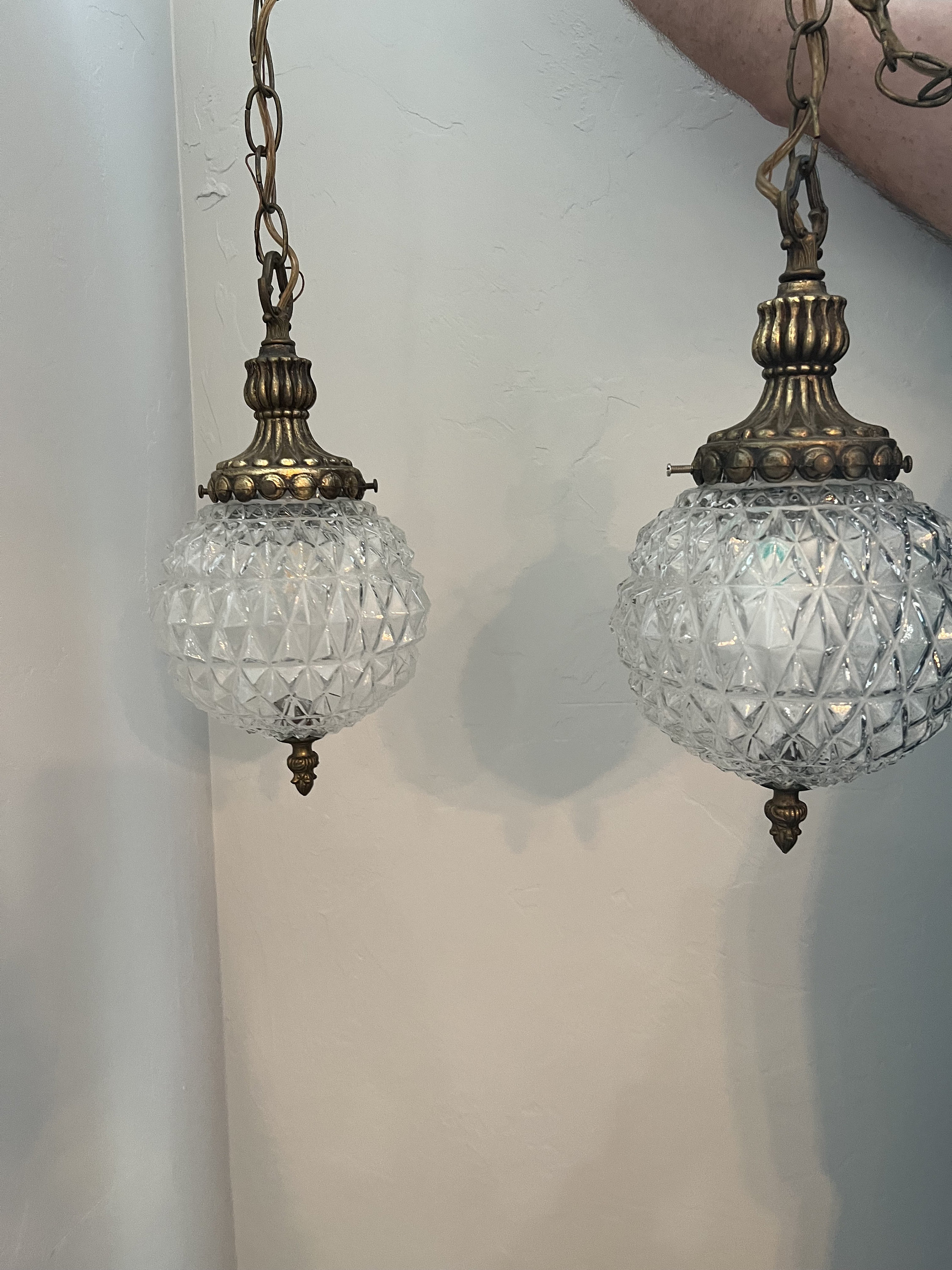 Antique glass globes 2024 for light fixtures