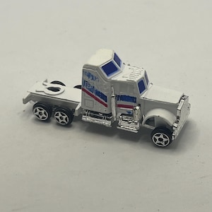 Matchbox Semi Truck White Kenworth
