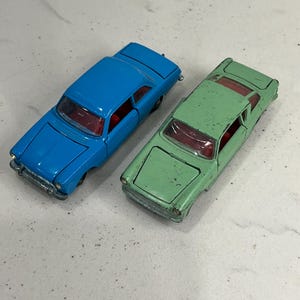CHOICE 1960&#39;s Lone Star Roadmaster Impy Fiat 2300s in Green | Blue Road Master Impy Super Cars Taunus 12M Imperial