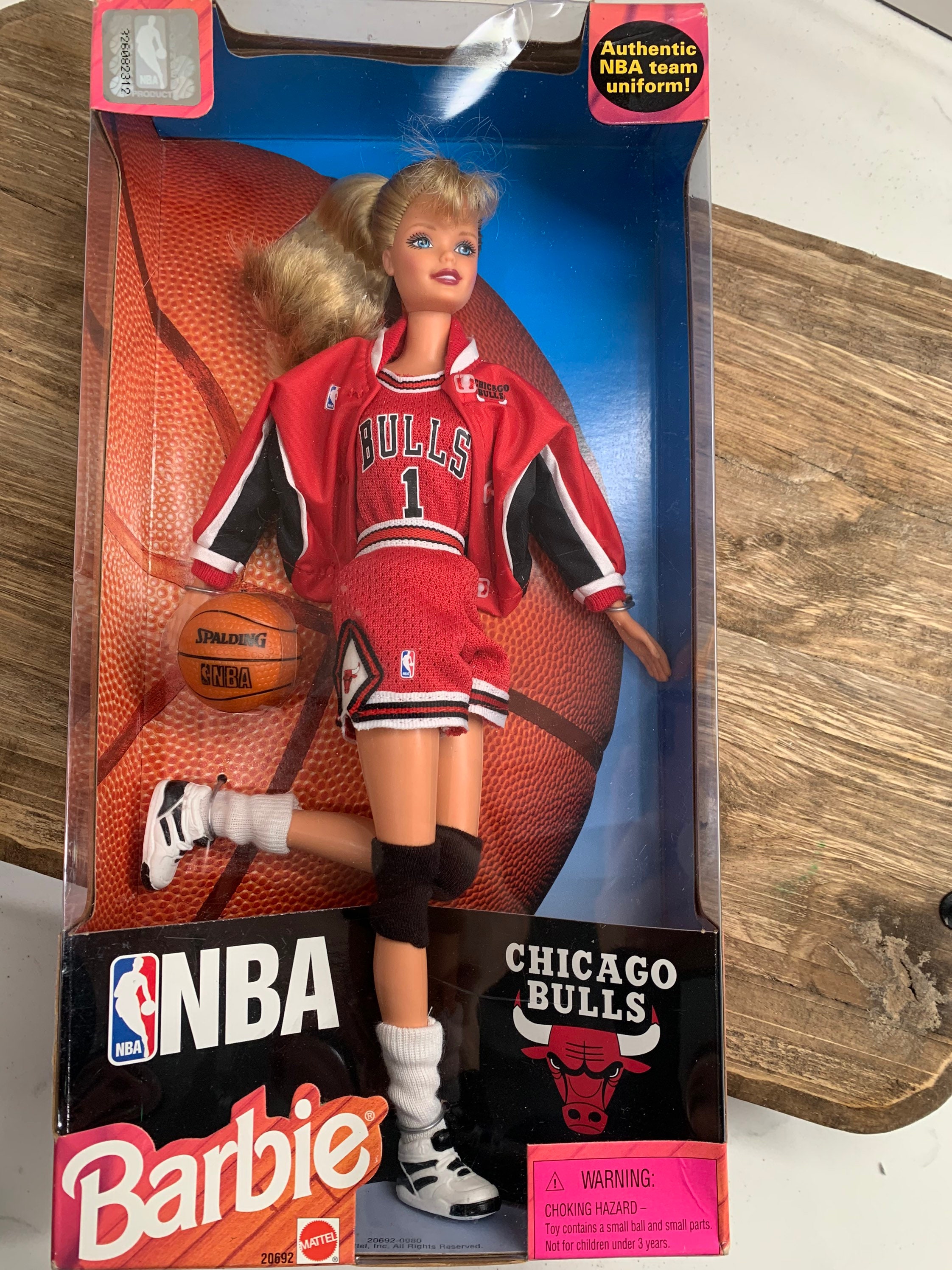 Mam vork kin Vintage 1998 NBA Chicago Bulls Basketball Barbie Doll - Etsy Sweden