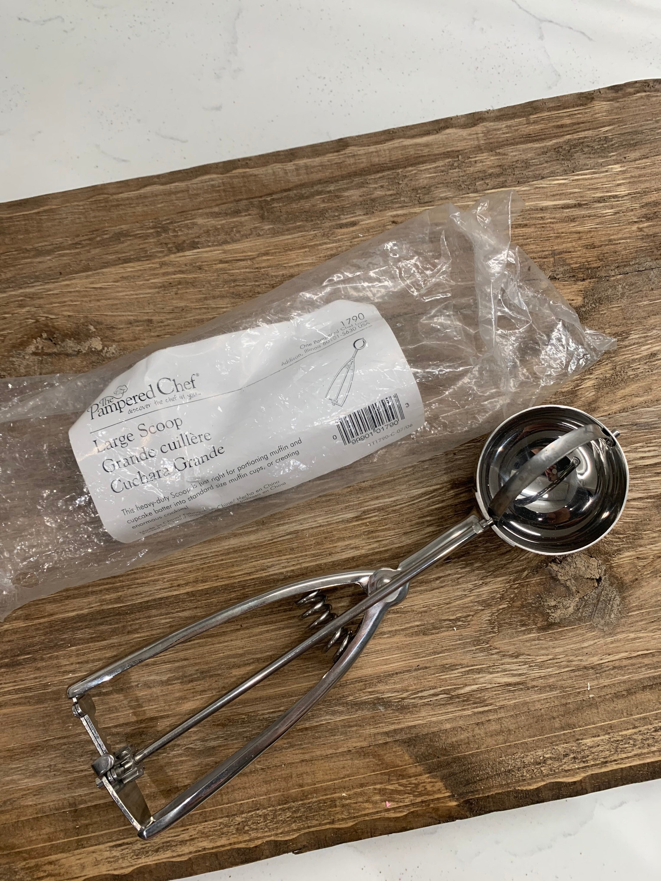 Ice cream 2024 scoop pampered chef