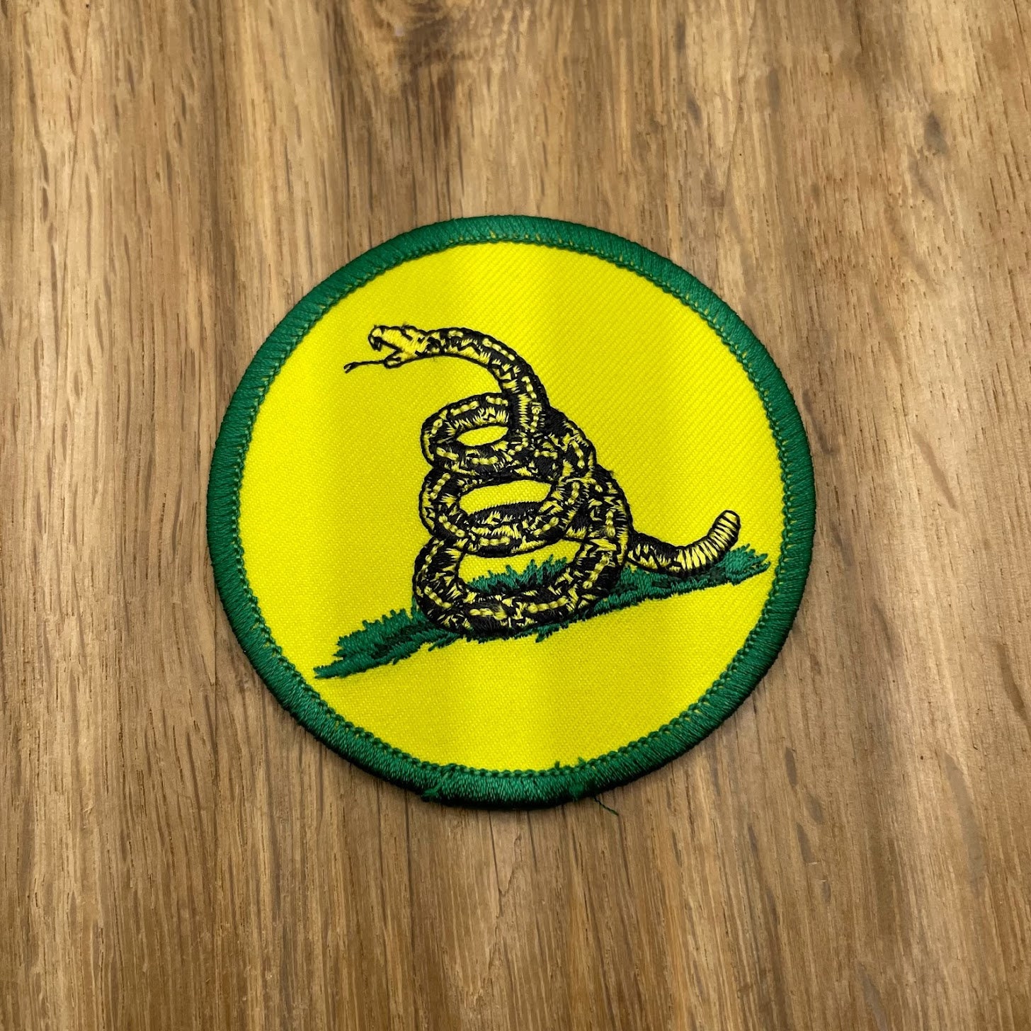 Gadsden Don't Tread on Me Embroidered Flag Patch – SL Revival Co.