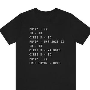Eric Prydz PRYDA merch Cirez D Track list Funny ID Shirt Progressive House Music Techno Mouseville EDM CirezD holo holosphere festival