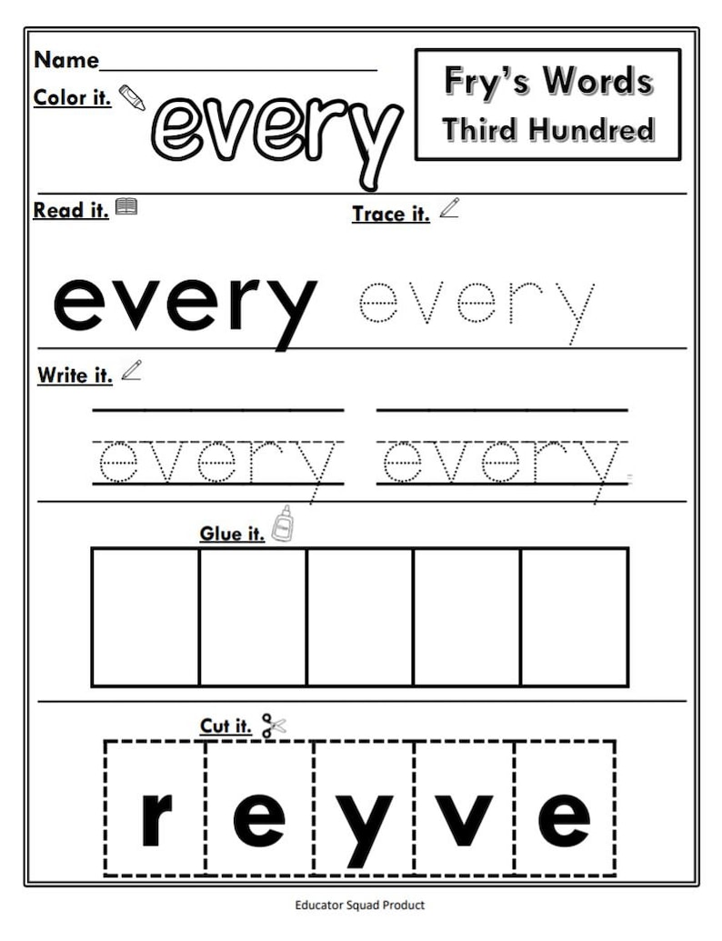 1,000 Sight Words Mega Workbook K–5 | 1,000+ Pages Fry and Dolch | High ...