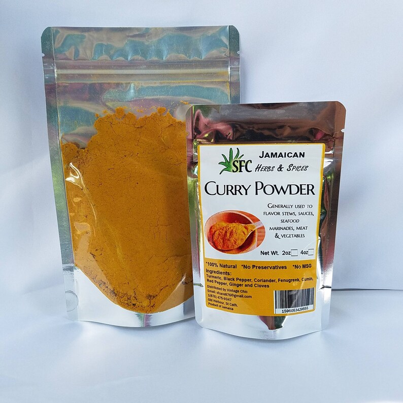 Jamaican Indian Curry Powder Etsy