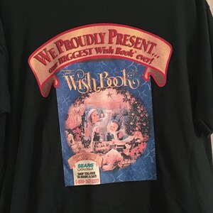 Vintage Sears Catalogue Wishbook tshirt