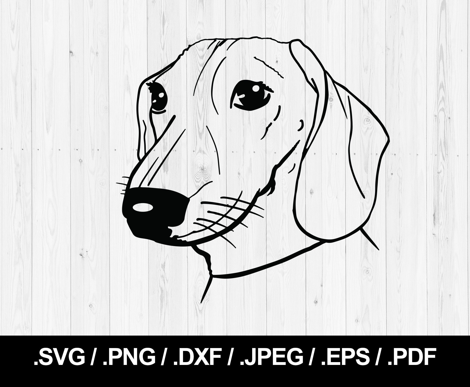 Realistic Wiener Dog SVG File PNG JPEG Eps Ai Pdf and | Etsy