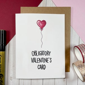 Carte de Saint-Valentin obligatoire | Carte de Saint-Valentin amusante pour les proches