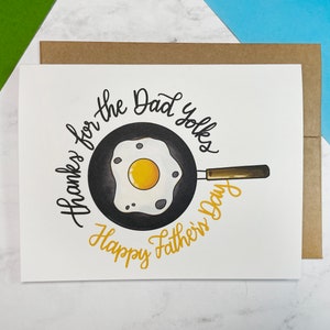 Merci pour les jaunes papa / Drôle de carte effrontée pour la fête des pères
