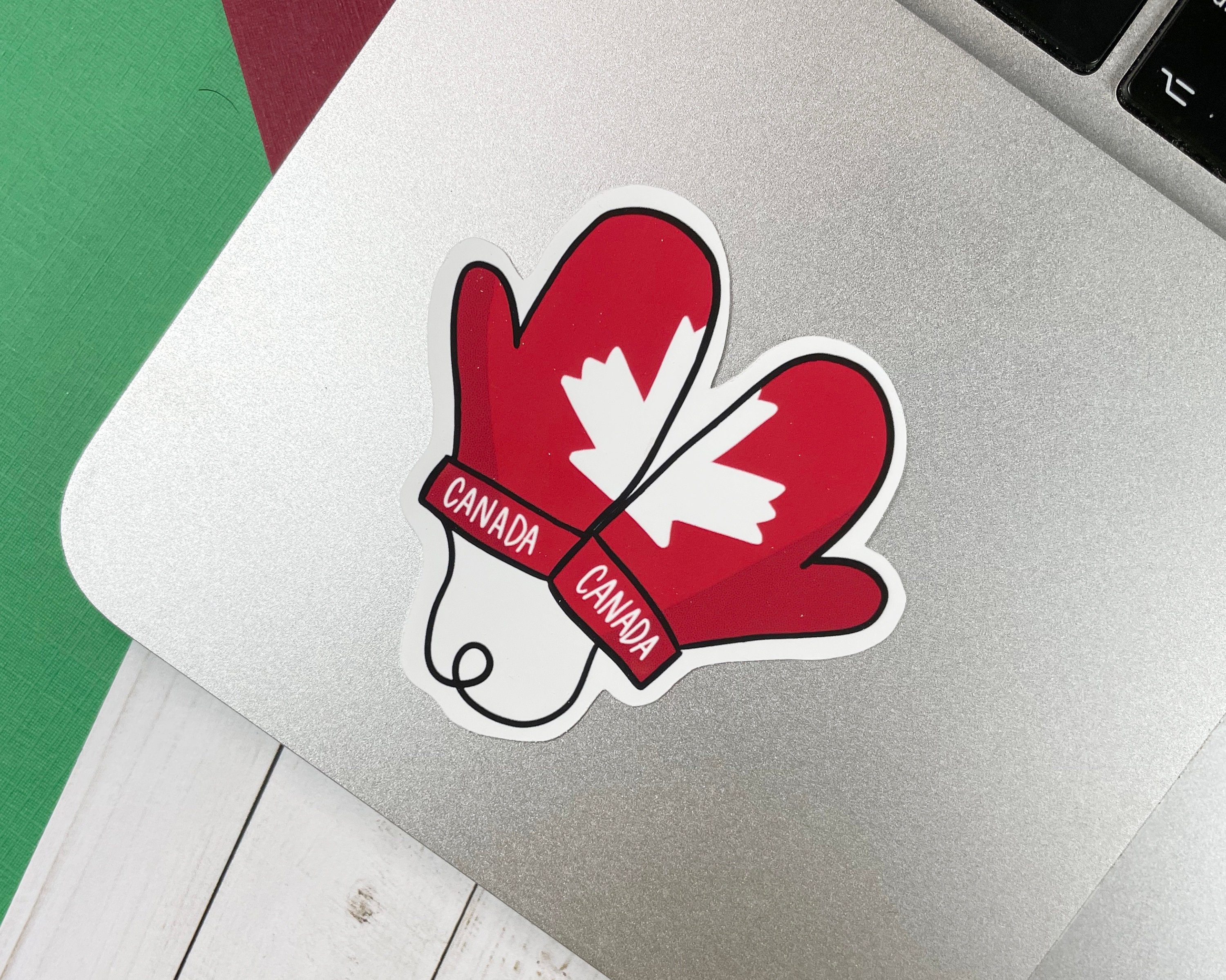 6-pc Canadian Sticker Set | Planner Stickers | Laptop iPad Water Bottle ...