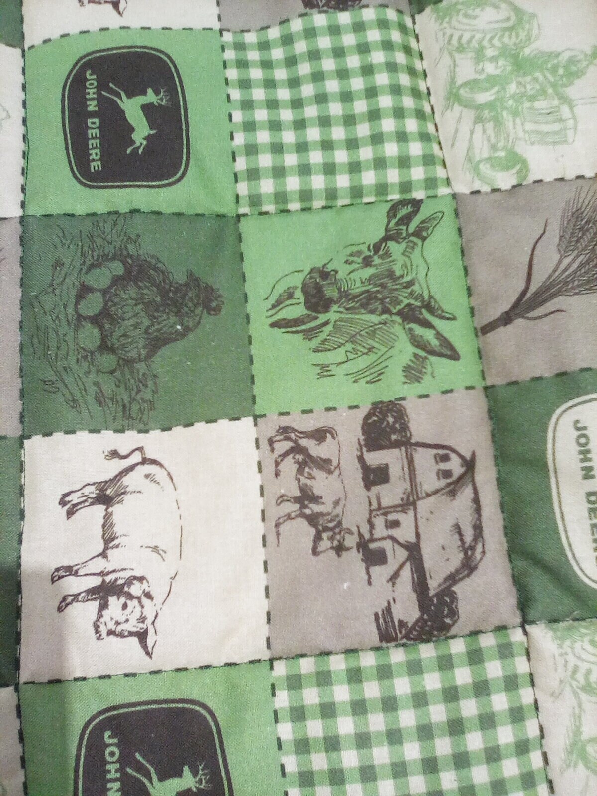 36x52 JOHN DEERE QUILT Etsy