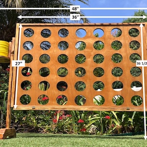 GIANT Connect 4 Yard Game