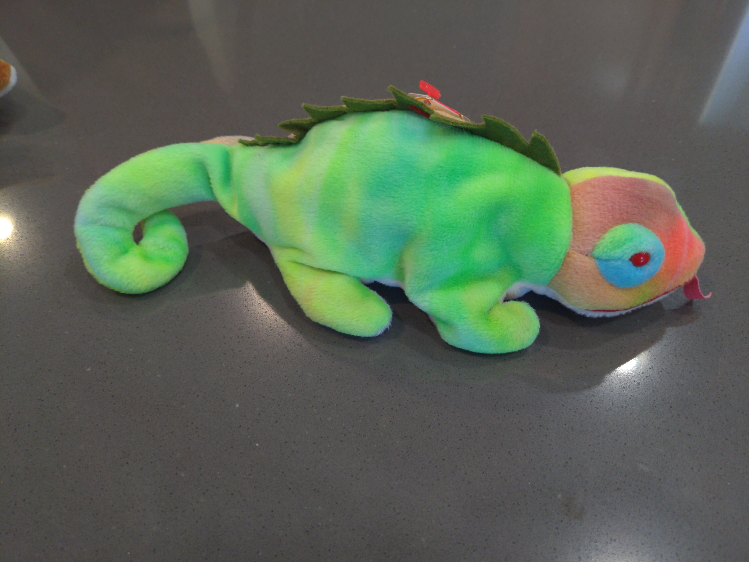 Ty iggy Beanie Baby Extremely Rare Wrong Fabric Beanie Baby Etsy