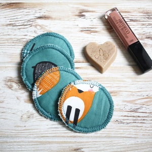 Reusable face pads / Cotton makeup remover rounds / Soft washable facial scrubbies / Make up pads