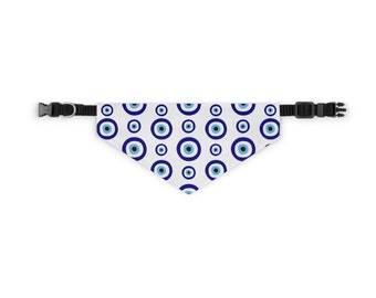 Evil Eye Pet Bandana Collar