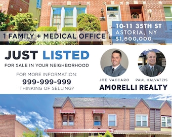 Real Estate Flier - JUST LISTED