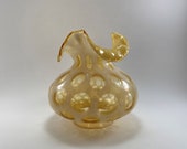 Fenton Honeysuckle Coin Dot Lamp Shade