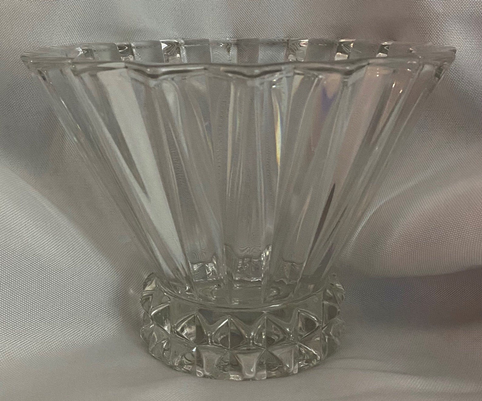 Rosenthal German 24 Lead Crystal Vase Etsy