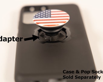 Quadlock PopSocket Adapter en sleutelhanger